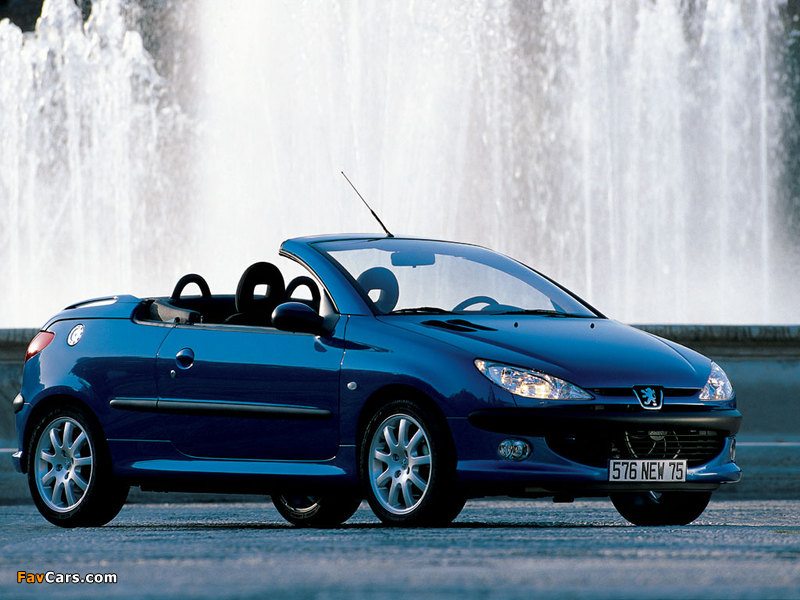 Pictures of Peugeot 206 CC 2001–03 (800 x 600)