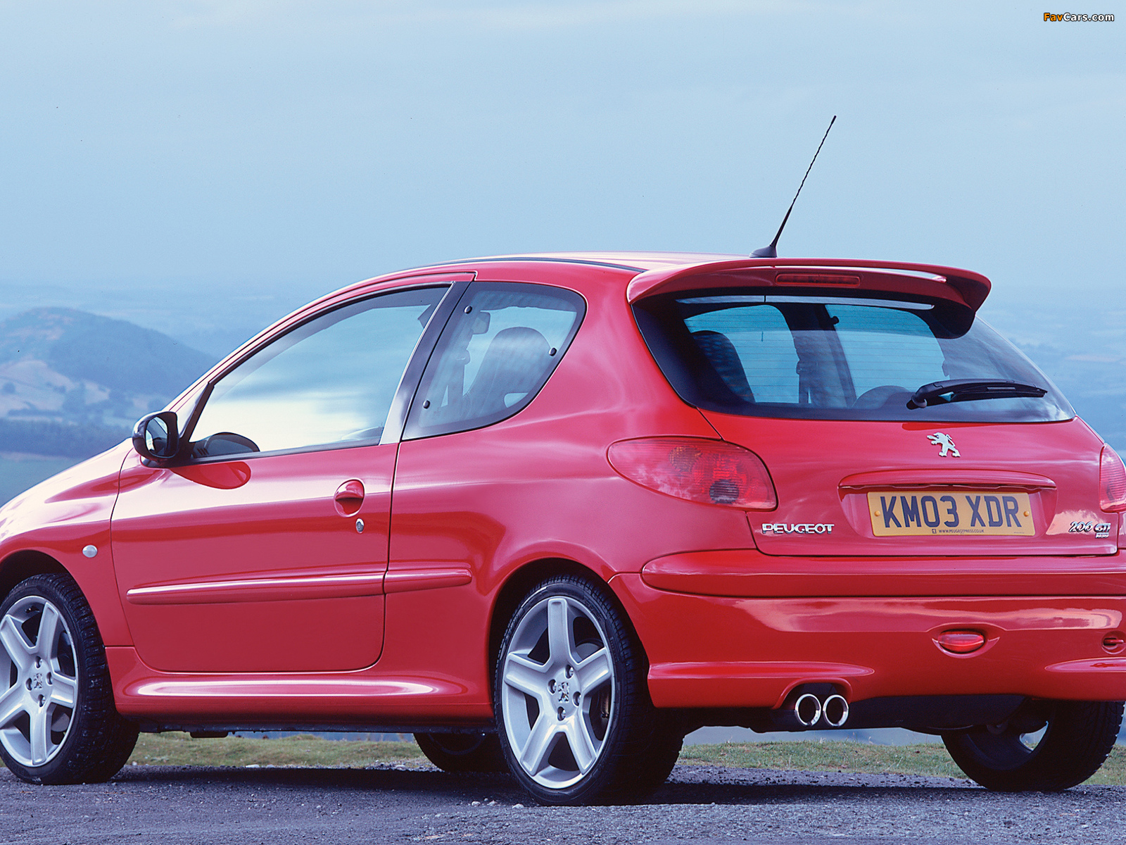 Pictures of Peugeot 206 GTi 180 UK-spec 2003–2006 (1600 x 1200)