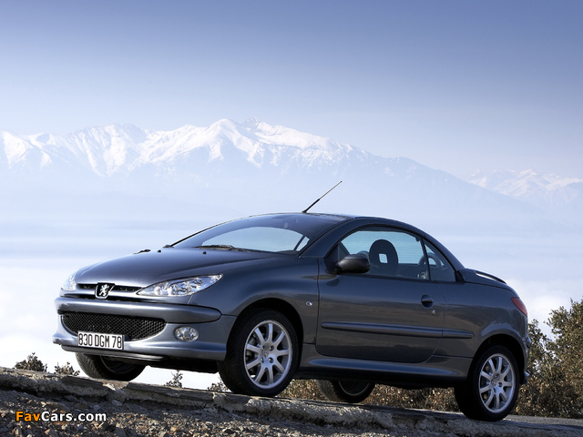 Pictures of Peugeot 206 CC 2003–06 (640 x 480)