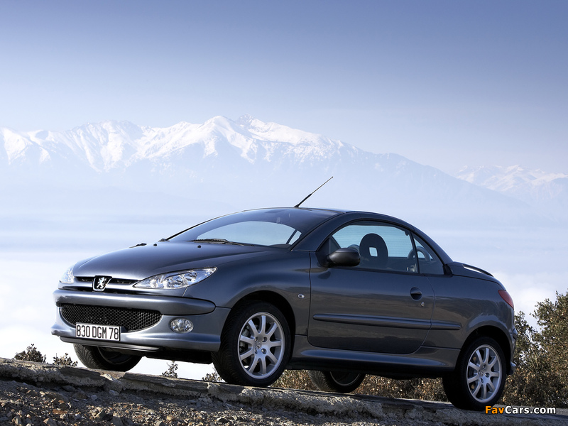 Pictures of Peugeot 206 CC 2003–06 (800 x 600)