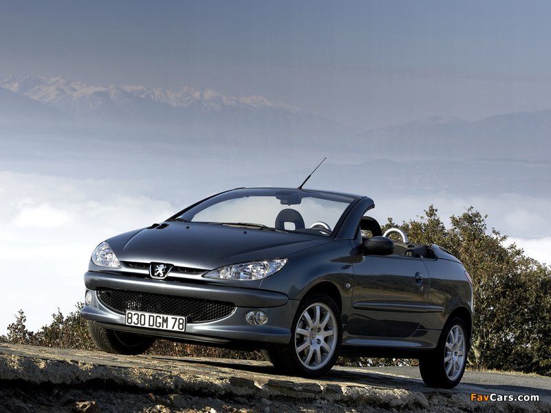 Pictures of Peugeot 206 CC 2003–06 (800 x 600)