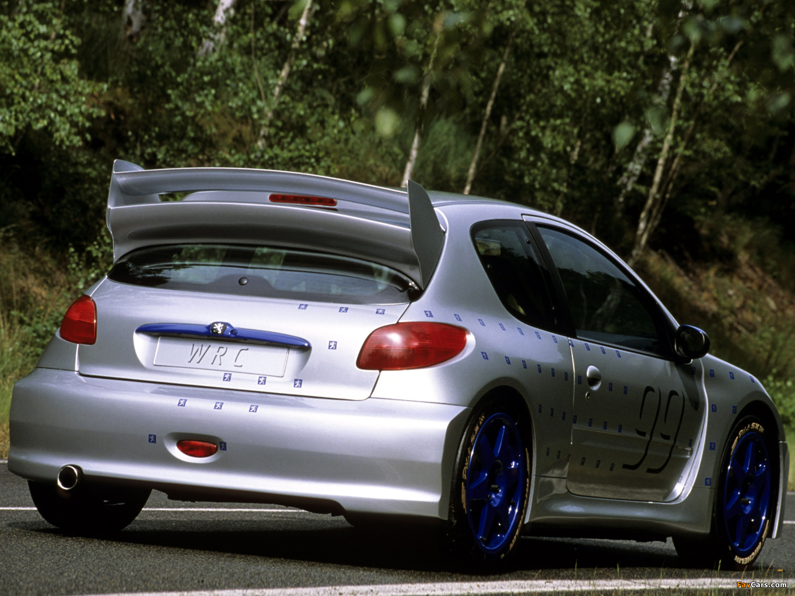 Peugeot 206 WRC Concept 1998 wallpapers (1600 x 1200)