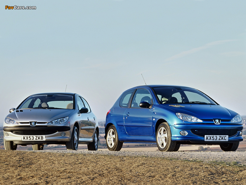 Peugeot 206 wallpapers (800 x 600)