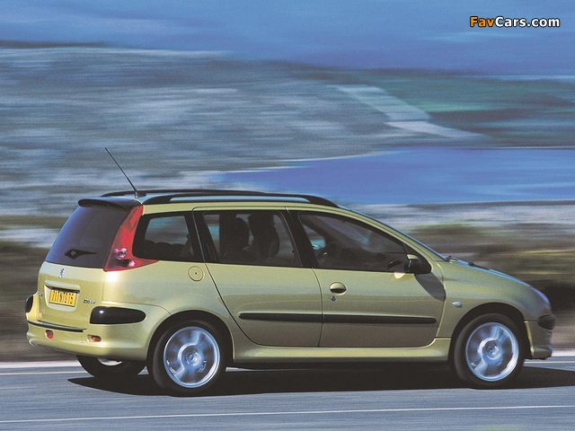 Peugeot 206 SW 2002–06 wallpapers (640 x 480)