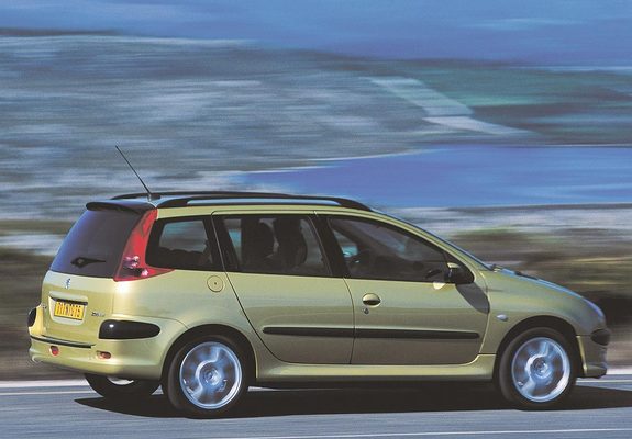 Peugeot 206 SW 2002–06 wallpapers