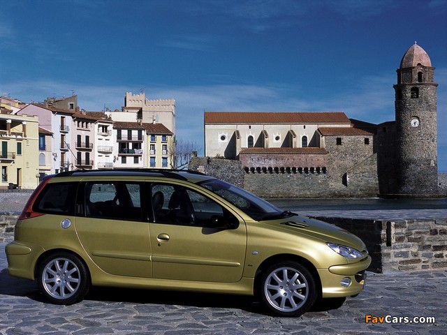 Peugeot 206 SW 2002–06 wallpapers (640 x 480)