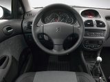 Peugeot 206 3-door 2003–05 wallpapers