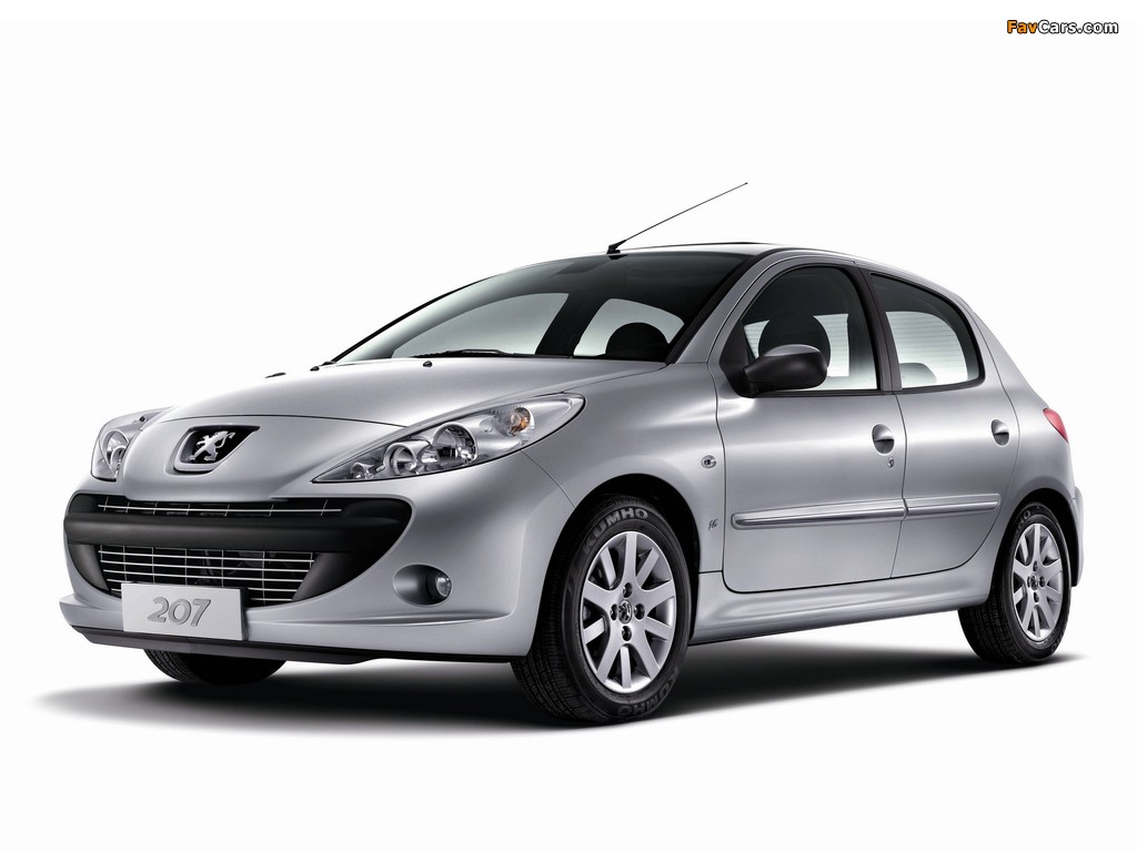 Images of Peugeot 207 5-door BR-spec 2008 (1024 x 768)