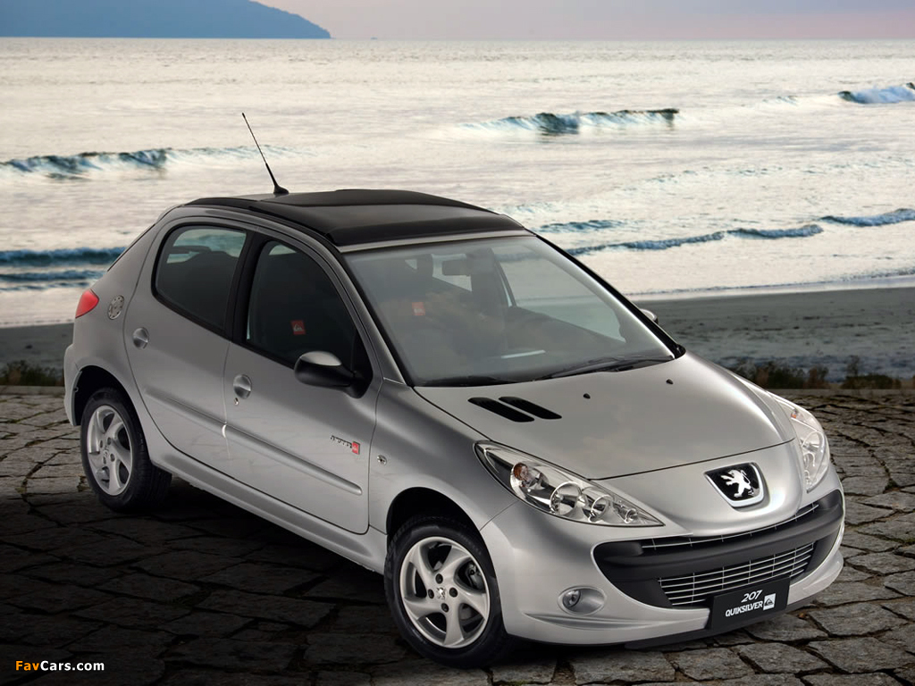 Images of Peugeot 207 5-door Quiksilver 2010 (1024 x 768)