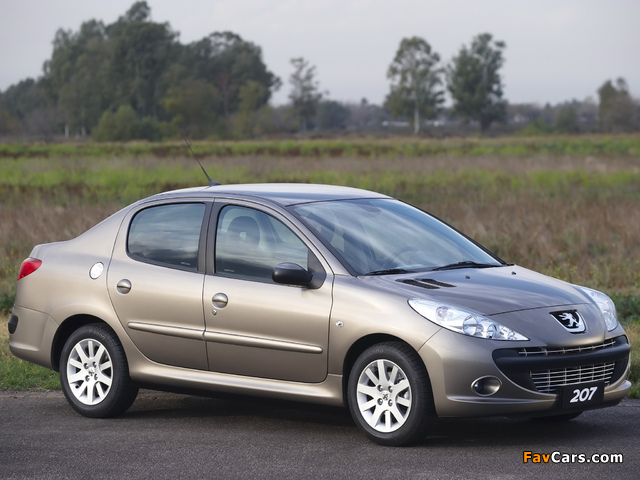 Peugeot 207 Passion BR-spec 2008 images (640 x 480)