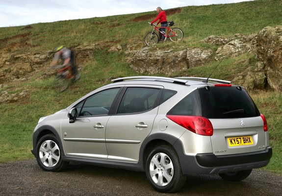 Images of Peugeot 207 SW Outdoor UK-spec 2007–09
