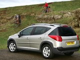 Images of Peugeot 207 SW Outdoor UK-spec 2007–09
