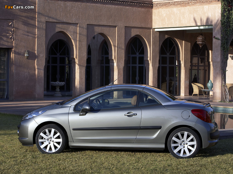 Images of Peugeot 207 CC 2007–09 (800 x 600)