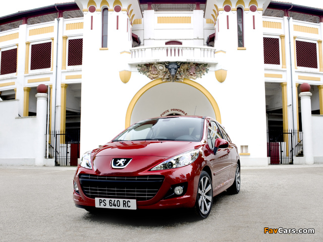 Images of Peugeot 207 RC 2009 (640 x 480)