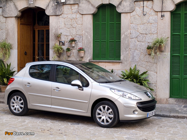 Peugeot 207 5-door 2006–09 pictures (640 x 480)