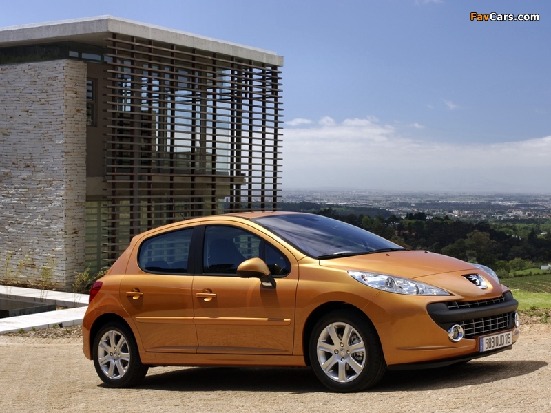 Peugeot 207 5-door 2006–09 pictures (800 x 600)