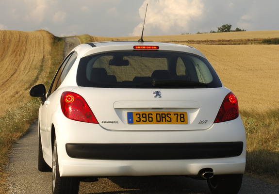 Peugeot 207 3-door 2006–09 wallpapers