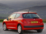 Peugeot 207 3-door UK-spec 2006–09 wallpapers