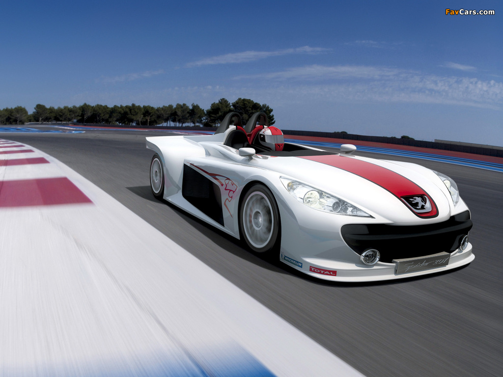 Peugeot 207 Spider Concept 2006 wallpapers (1024 x 768)