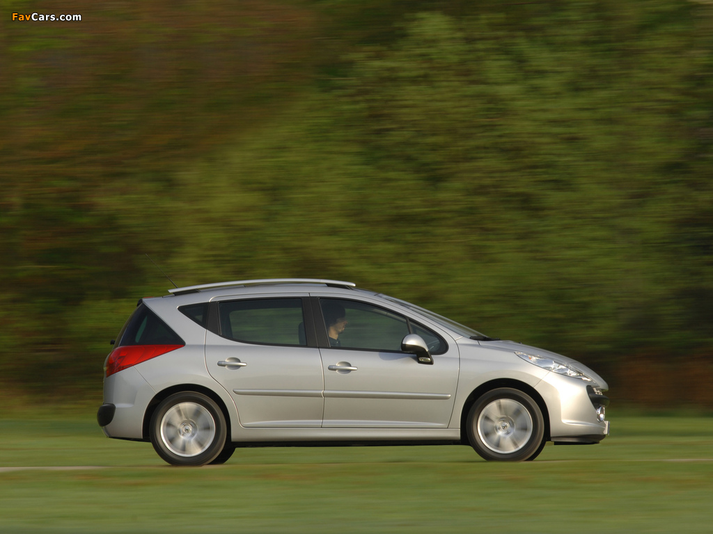 Peugeot 207 SW 2007–09 images (1024 x 768)