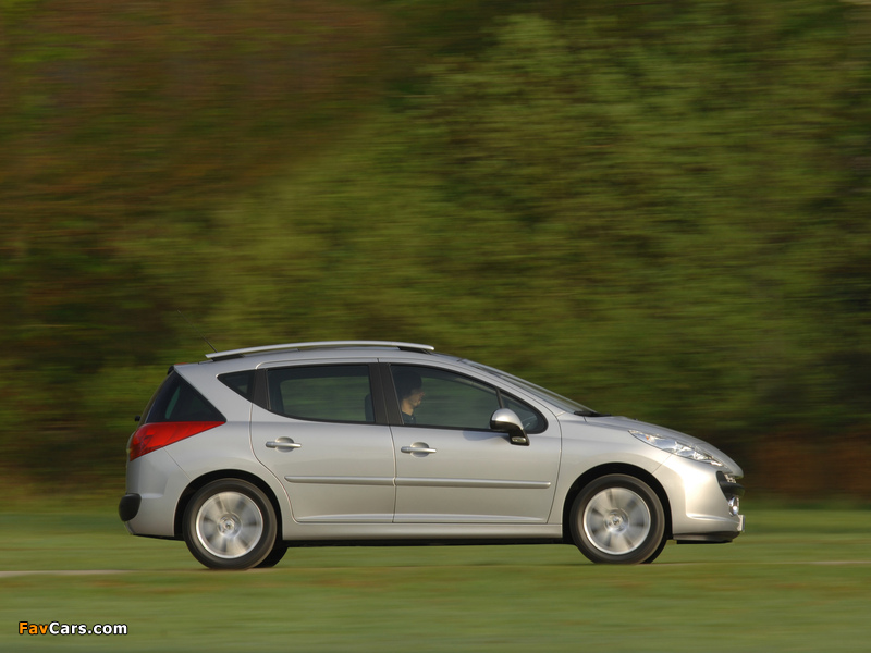 Peugeot 207 SW 2007–09 images (800 x 600)