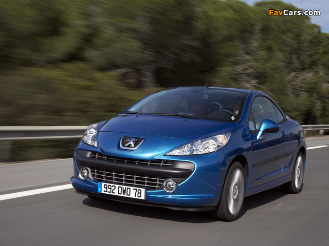 Peugeot 207 CC 2007–09 images (640 x 480)