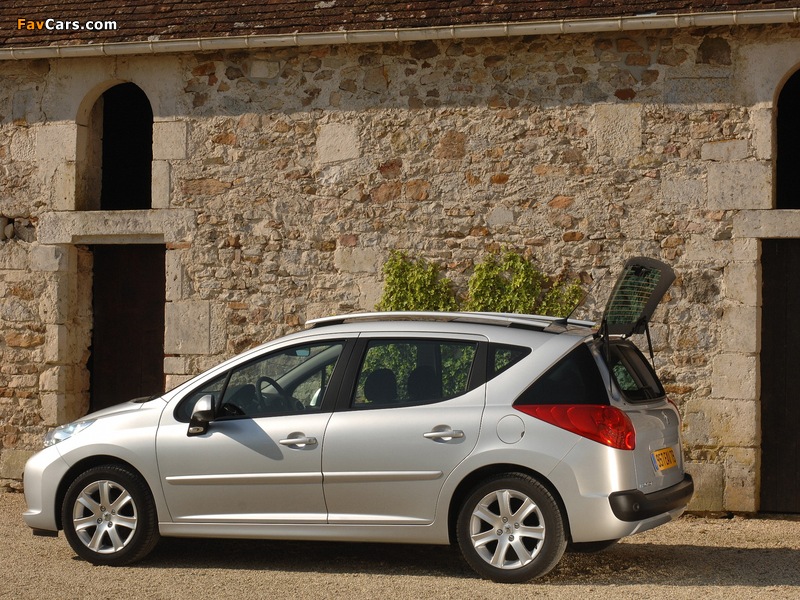 Peugeot 207 SW 2007–09 photos (800 x 600)