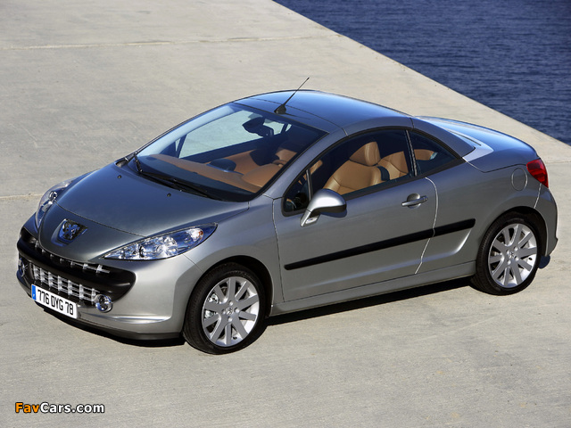 Peugeot 207 CC 2007–09 photos (640 x 480)
