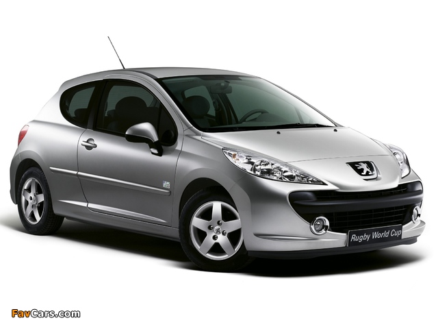 Peugeot 207 Rugby World Cup 2007 photos (640 x 480)