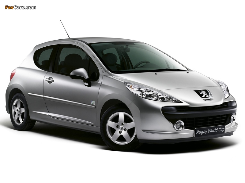 Peugeot 207 Rugby World Cup 2007 photos (800 x 600)