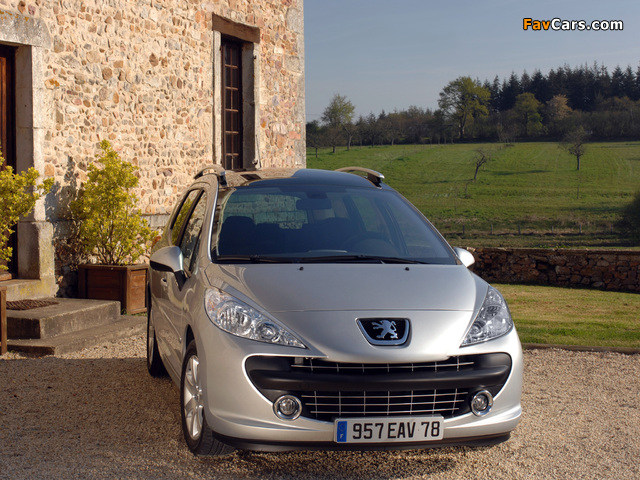 Peugeot 207 SW 2007–09 pictures (640 x 480)