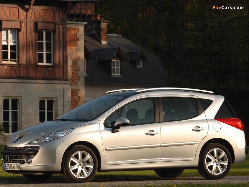 Peugeot 207 SW 2007–09 pictures (800 x 600)