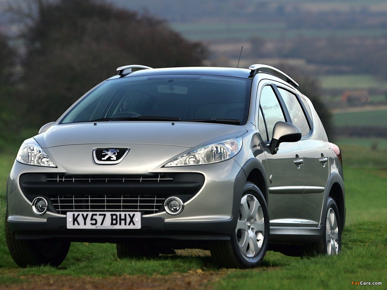 Peugeot 207 SW Outdoor UK-spec 2007–09 pictures (1280 x 960)