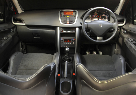 Peugeot 207 GTi ZA-spec 2007–10 pictures