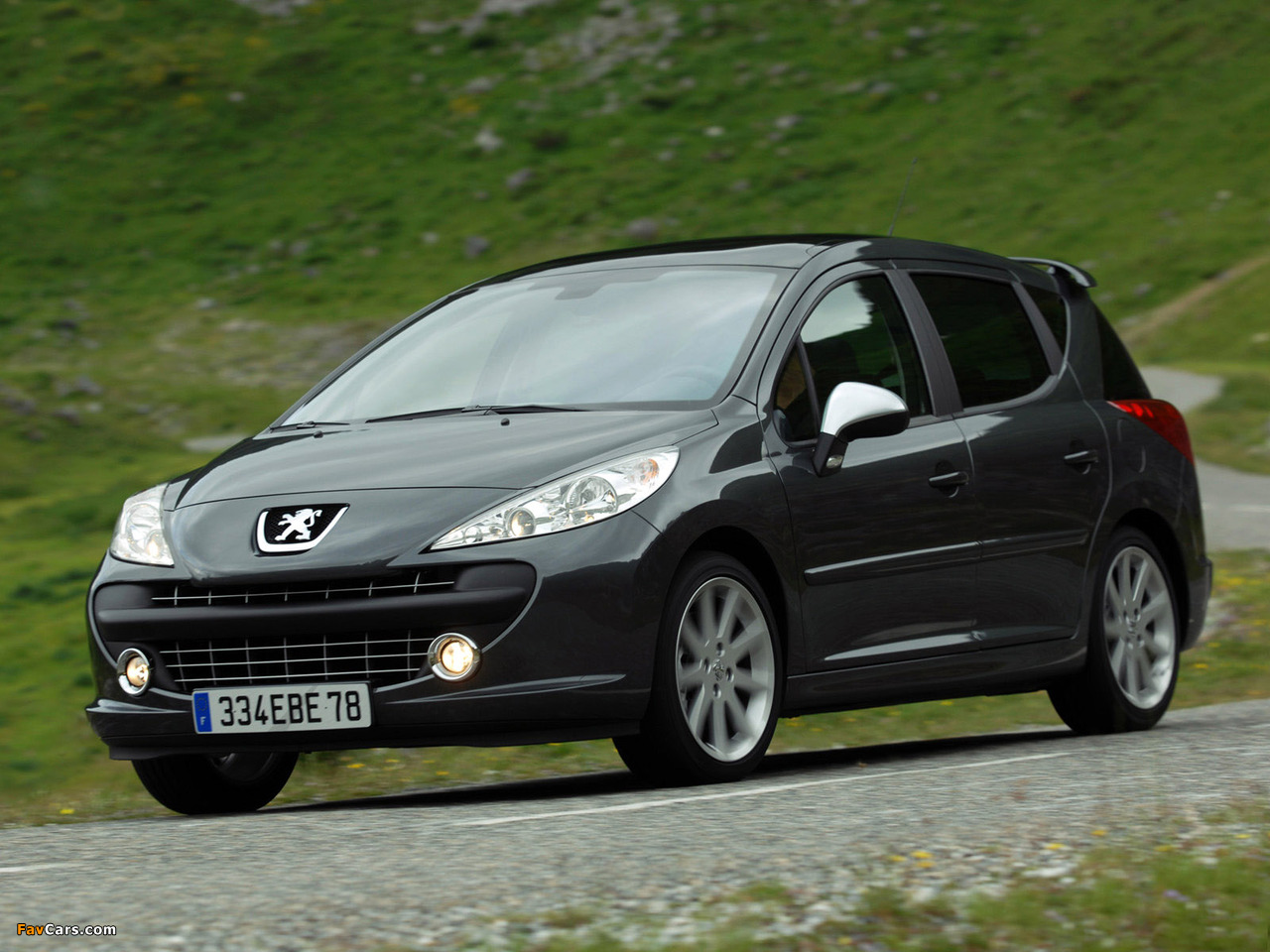 Peugeot 207 RC SW 2008–09 wallpapers (1280 x 960)