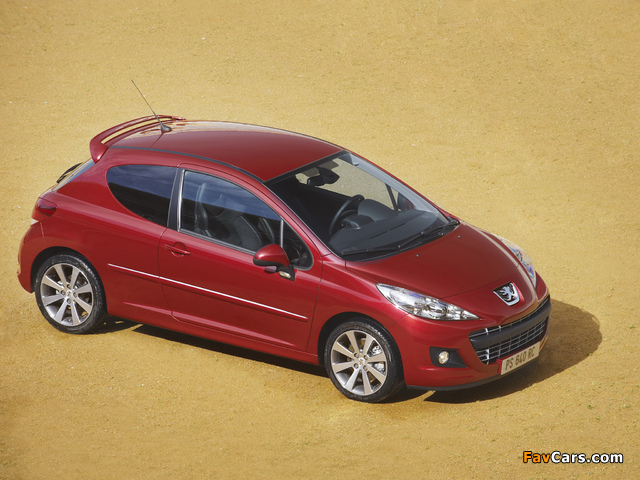 Peugeot 207 RC 2009 images (640 x 480)