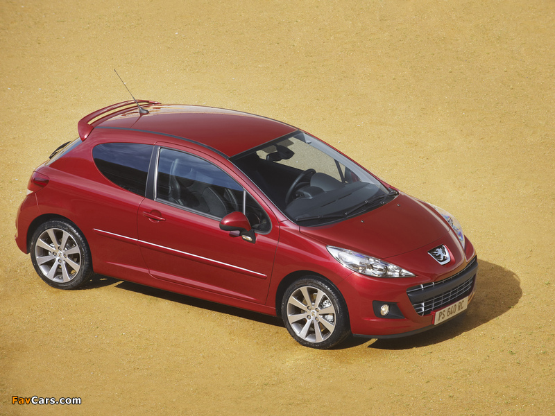 Peugeot 207 RC 2009 images (800 x 600)