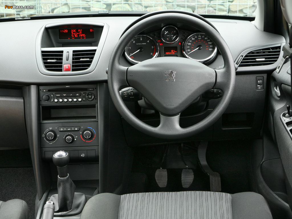 Peugeot 207 5-door Verve 2009 images (1024 x 768)