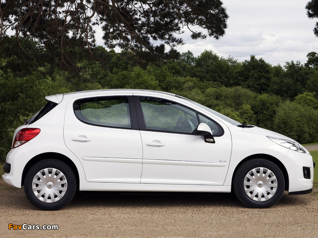 Peugeot 207 5-door 2009–12 images (640 x 480)