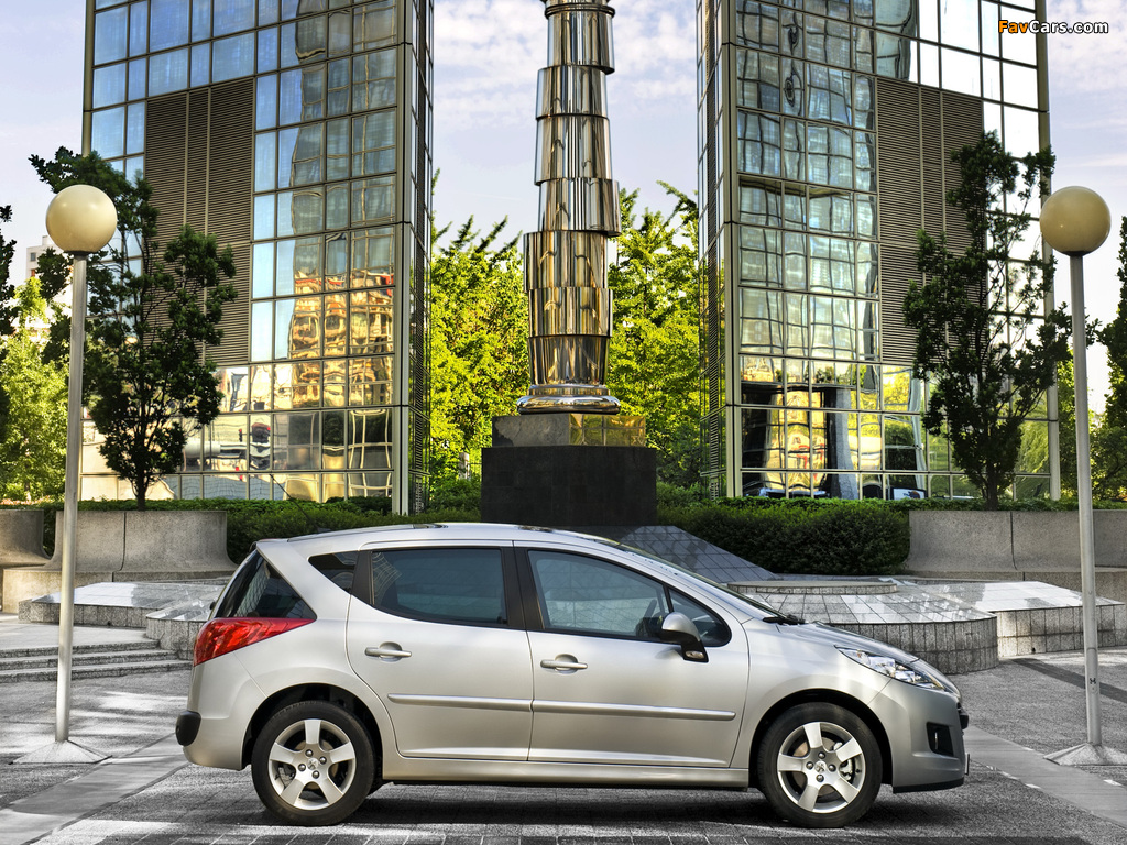 Peugeot 207 SW 2009–12 images (1024 x 768)