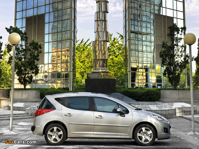 Peugeot 207 SW 2009–12 images (640 x 480)