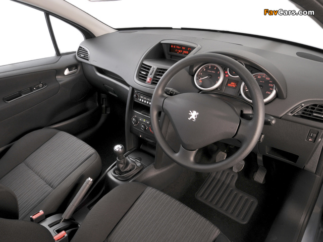 Peugeot 207 3-door ZA-spec 2009–10 photos (640 x 480)