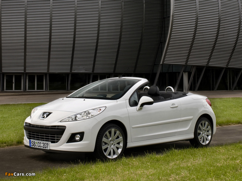 Peugeot 207 CC 2009 wallpapers (800 x 600)