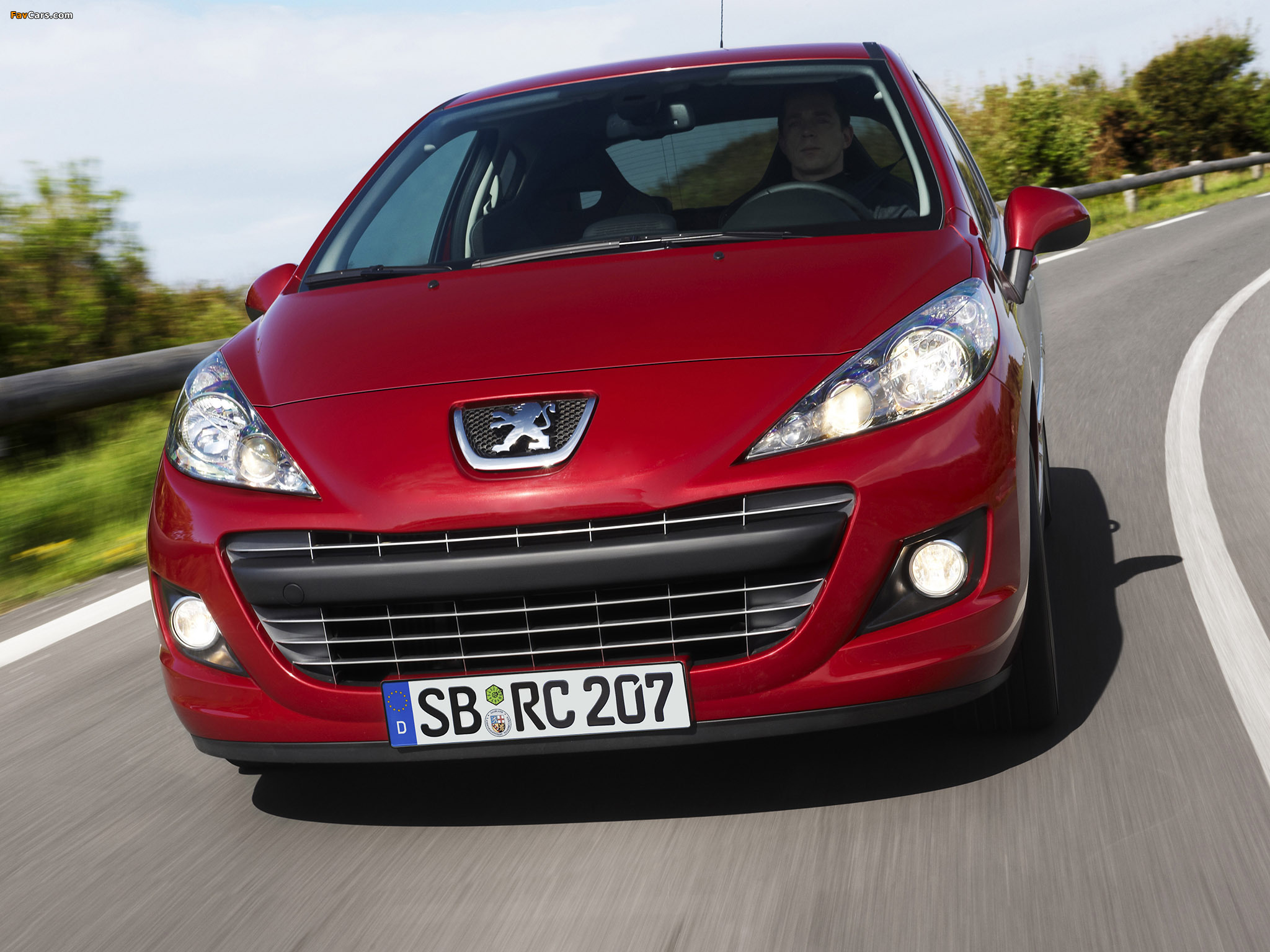Peugeot 207 RC 2009 wallpapers (2048 x 1536)