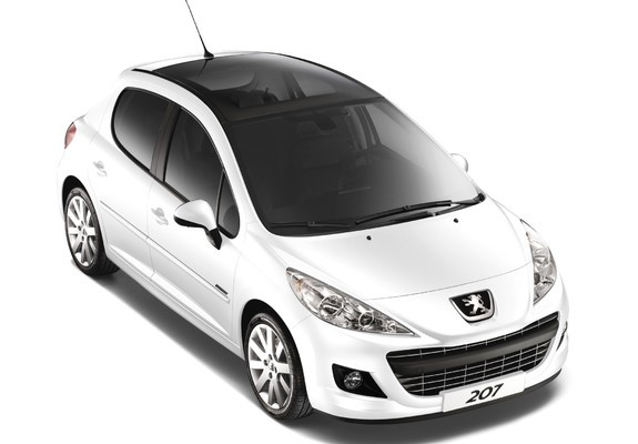 Peugeot 207 5-door Sportium 2011 wallpapers