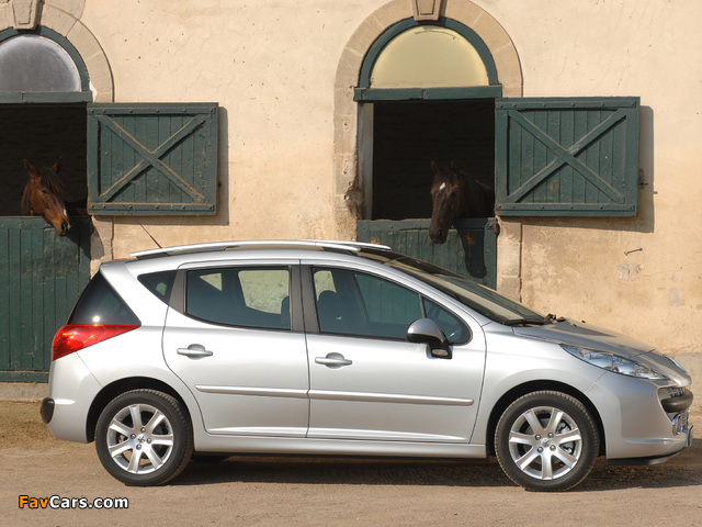 Photos of Peugeot 207 SW 2007–09 (640 x 480)
