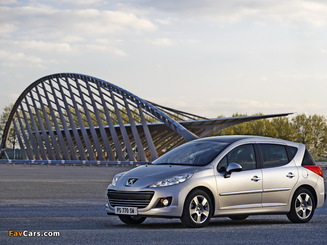 Photos of Peugeot 207 SW 2009–12 (640 x 480)