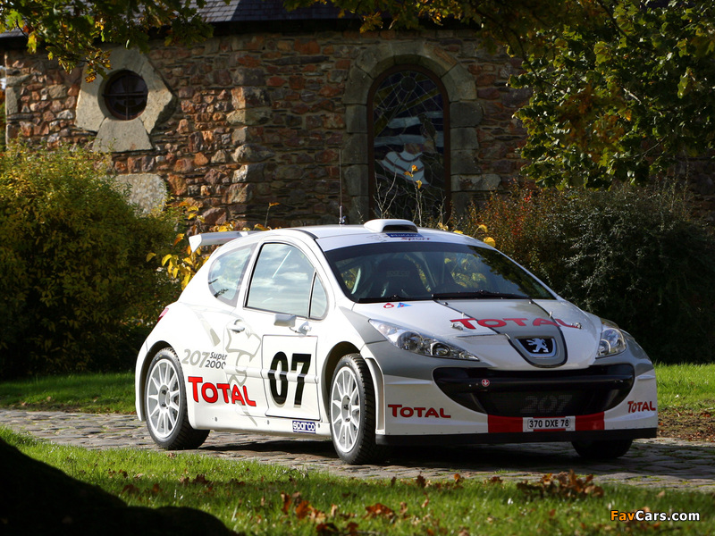 Pictures of Peugeot 207 S2000 2006 (800 x 600)