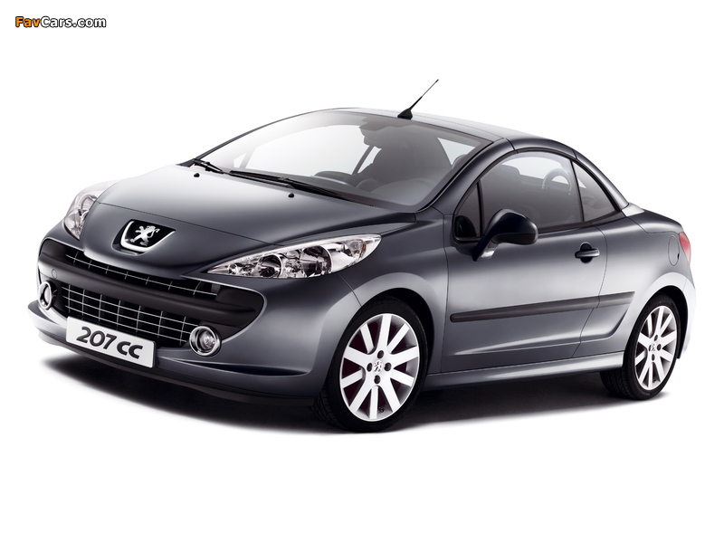 Pictures of Peugeot 207 CC 2007–09 (800 x 600)