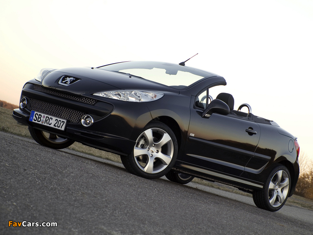 Pictures of Peugeot 207 CC RC Line 2007 (640 x 480)